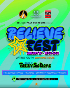 Believe Pray Overcome Event Aug 16